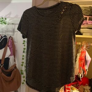 Hollister striped shirt